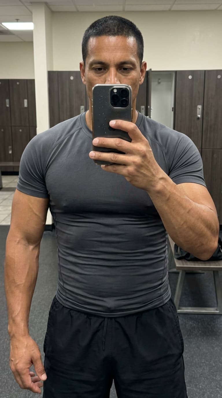 Jaxson 'Jax' Thorne, mirror selfie