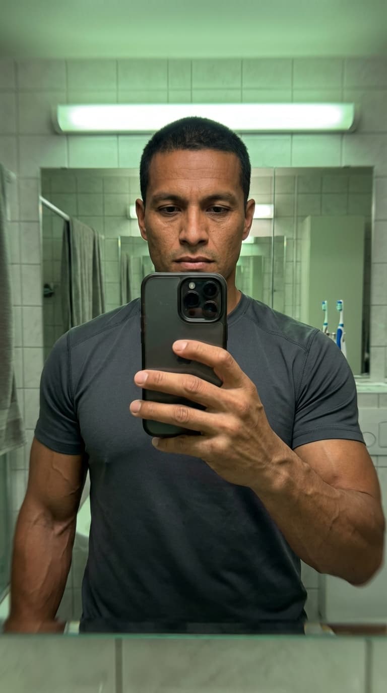 Jaxson 'Jax' Thorne, bathroom glam style