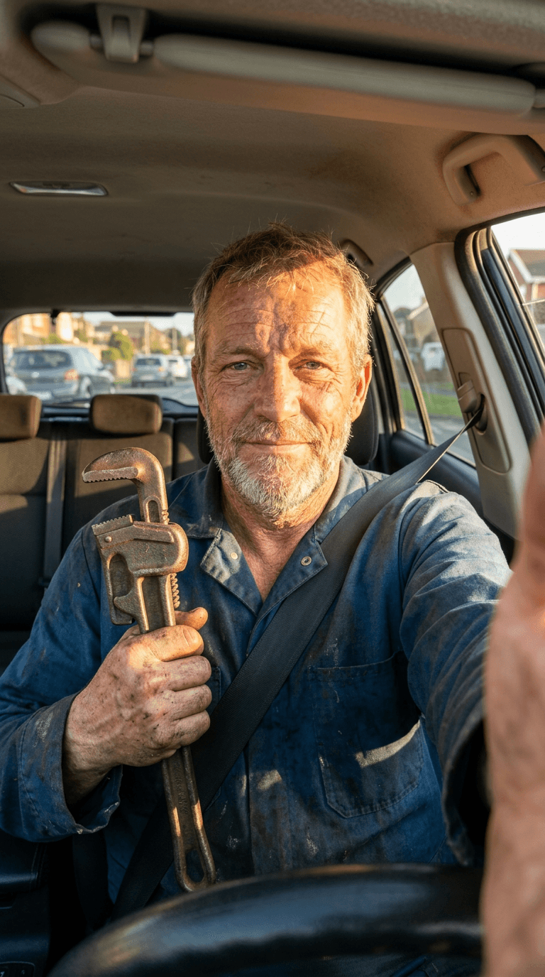 Hank "Grease" Miller, car interior style