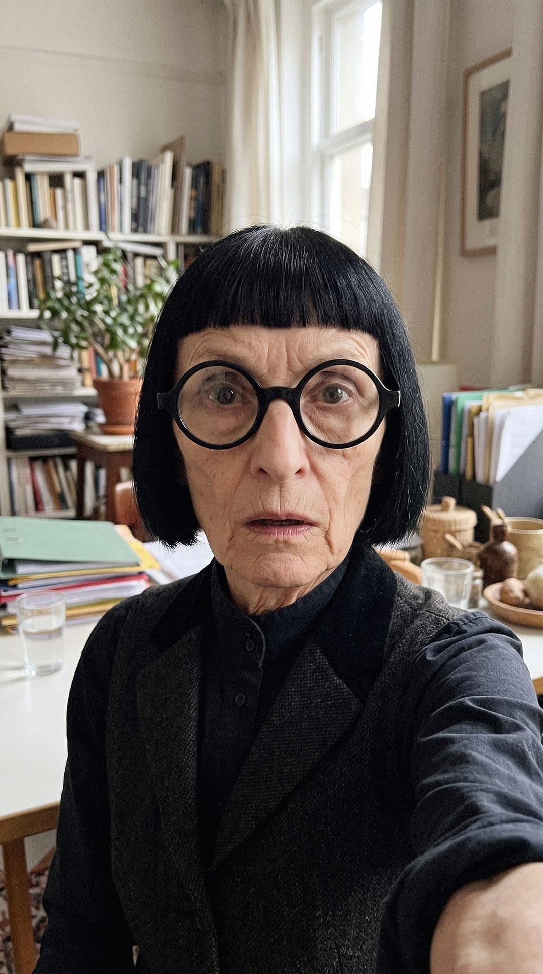 Grizelda 'Zelda' Noonan, expressive close-up selfie style